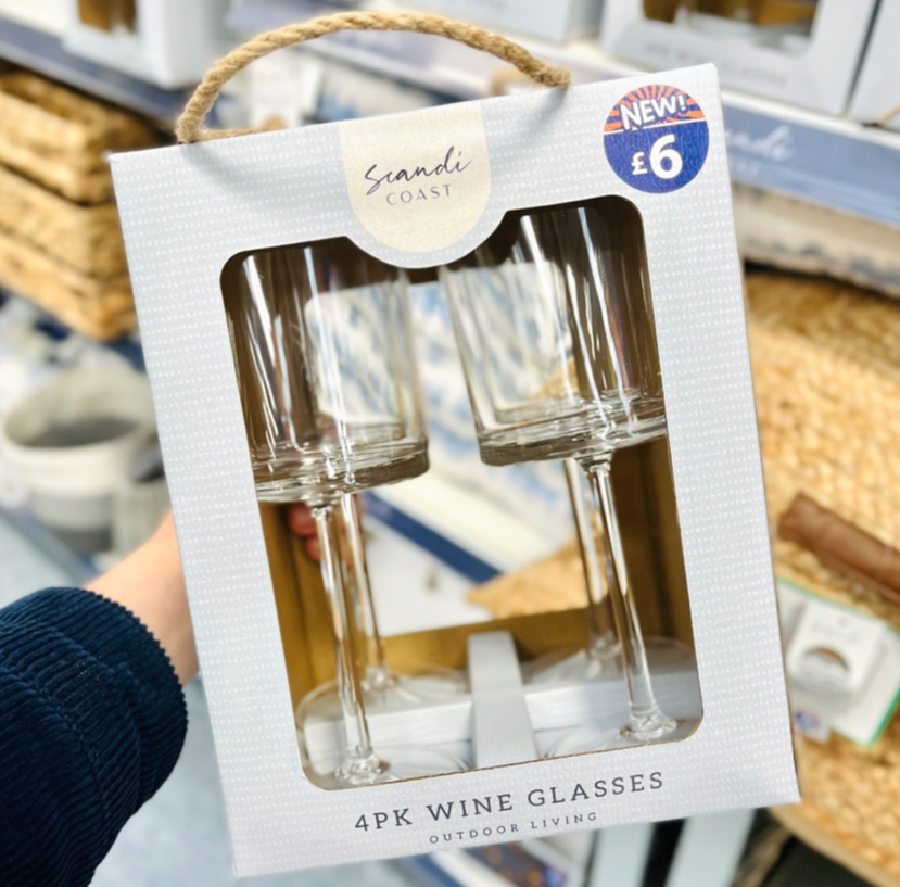 WinsfordShop's tweet photo. Cheers to the weekend 🥂 Get ready for Saturday drinks with this gorgeous pack of four wine glasses for only £6 from @BMBargains_  ✨ #winsfordcheshire #wineglasses https://t.co/U9WJRhLpqt