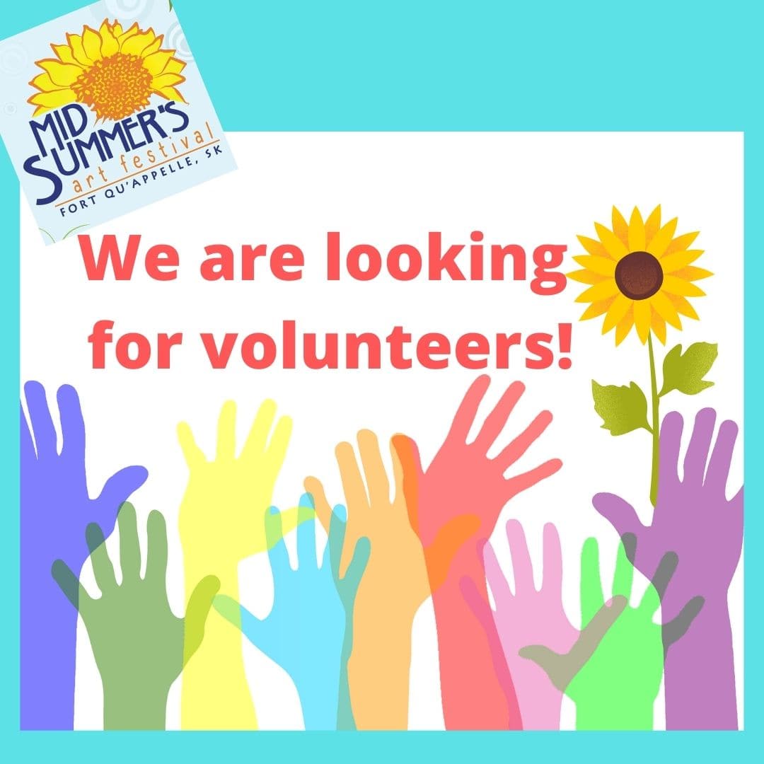fortsummerarts's tweet photo. 2 hour shifts available for ages 12 and up, july 30. #msaf22 #whattodoinfortquappelle. Contact Kathi @ t.mcdougall@sasktel.net https://t.co/p1YkrEBRke
