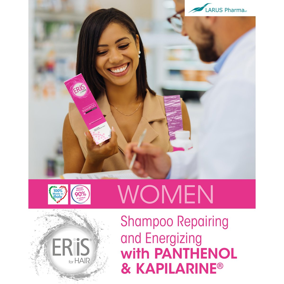 ManaraPharma's tweet photo. The unique formula is suitable for thinning hair!👩

Specific active ingredients work in synergy to repair and deeply nourish the hair fibre and strengthen the hair from root to the end.

#womensfashion #fashion #style #menshealth #beauty #haircare #shopnow #beautylover #bblogger https://t.co/TYrEkYIo2v