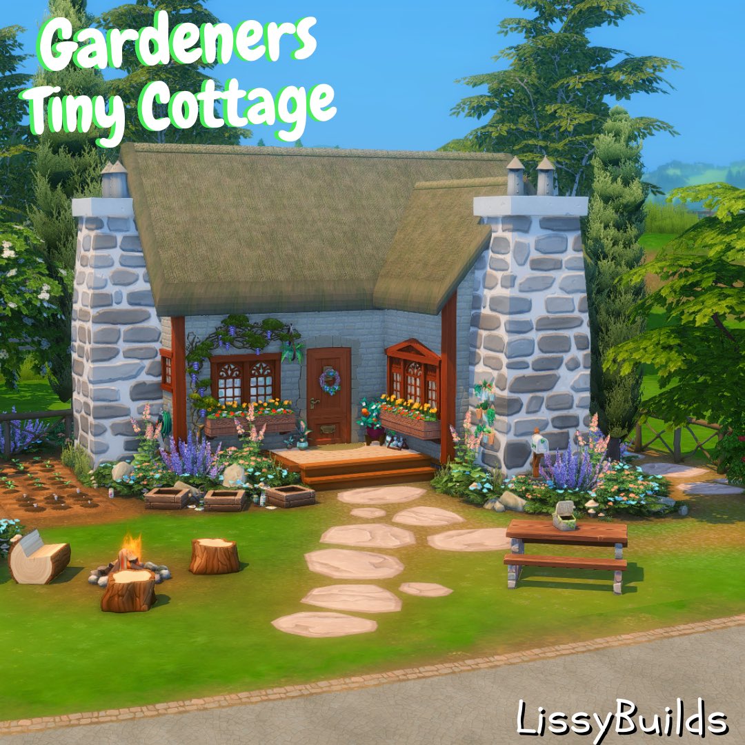 LissyBuilds's tweet photo. Hey guys 👋🏼 here is my latest build 
I vanish for a few days as I was on holiday and a monkey jumped on me!! 😱🐵 
Gallery ID: LissyBuilds 

https://t.co/Ti5Jqrw4tK

@SimmedUpMag @some_simlish @simmersdigest @SimsCreatorsCom 
#sccregram #ShowUsYourBuilds 
#tinyhome #sims4 https://t.co/QbRD3uwF3z