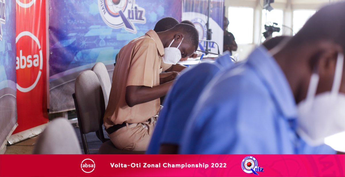 NSMQGhana's tweet photo. Volta-Oti Championship - Semifinal 1

End of Round 2

Bishop Herman College: 22pts
St. Paul’s SHS: 18pts
Anlo SHS: 07pts

@AbsaGhana #AbsaZonalChamps

#NSMQ2022 #Primetime https://t.co/sBSVt9Jca5