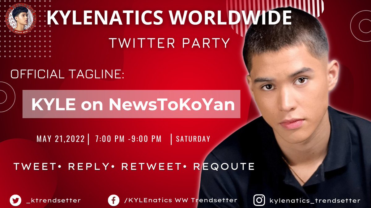 _ktrendsetter's tweet photo. Our Twitter Party starts now!

KYLE on NewsToKoYan https://t.co/A5D1VrpRnf