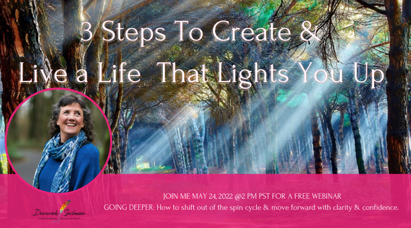 DevorahSpilman's tweet photo. Powerfully step forward toward’s your life’s purpose during my FREE webinar May 24th called, 3 Steps To Create and Live a Life That Lights You Up.

Learn more at https://t.co/JIdLEIrlVl

#webinar #purpose #life #live #create #inspiration #coaching #connection https://t.co/PTT6cRxYkk