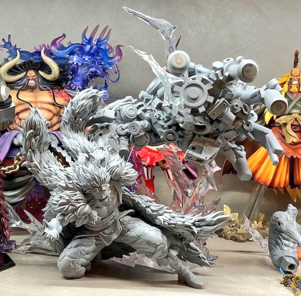 海外限定】ワンピース キッド フィギュア ガレージキット カイドウ
