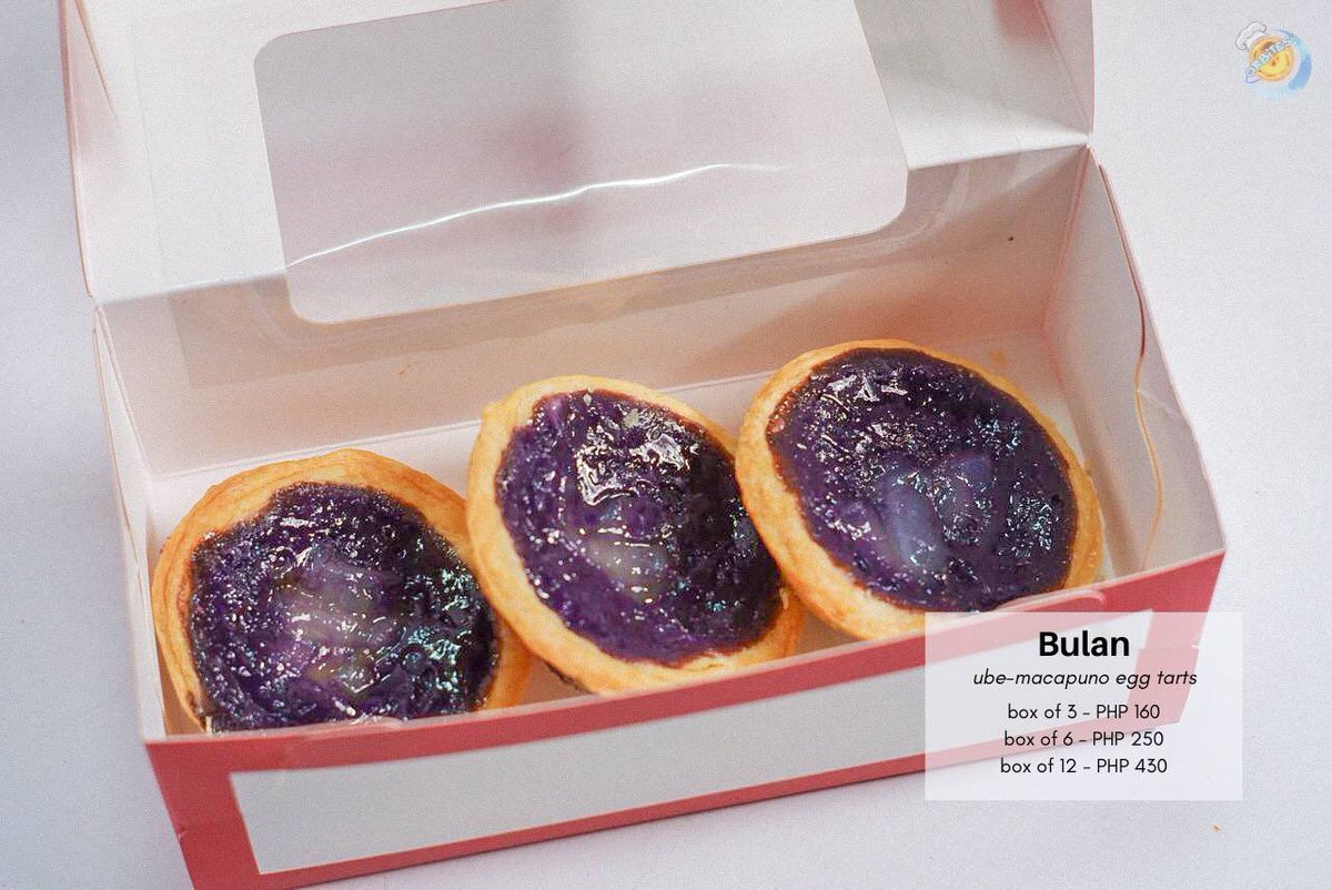 orbitesph's tweet photo. ‼️EXTENDED‼️

The celestial gods have heard you! Our featured pastry, BULAN, is now available until May 31 for some real ube goodness! Go, try it now~ 🌑✨ https://t.co/zm4LSRT6qk