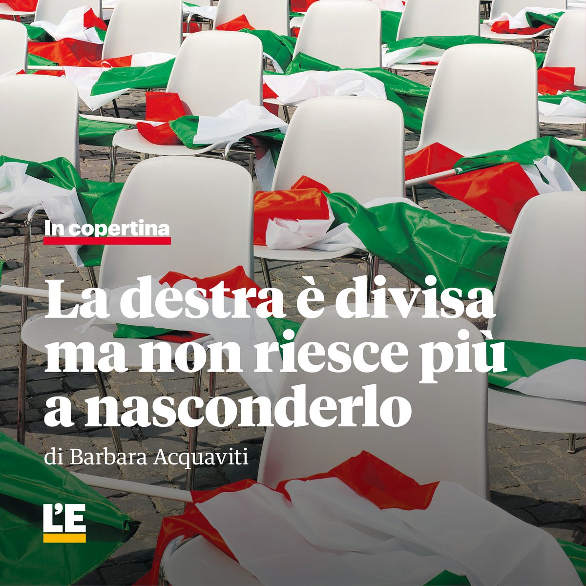 essenziale_it's tweet photo. Fratelli d’Italia, Lega e Forza Italia marciano in ordine sparso, tra molte ambiguità e aperta conflittualità. Giorgia Meloni guadagna consensi mentre il partito di Silvio Berlusconi si è spaccato. Leggi l'articolo di Barbara Acquaviti sul nuovo numero dell'Essenziale. https://t.co/luDMY7GuGw