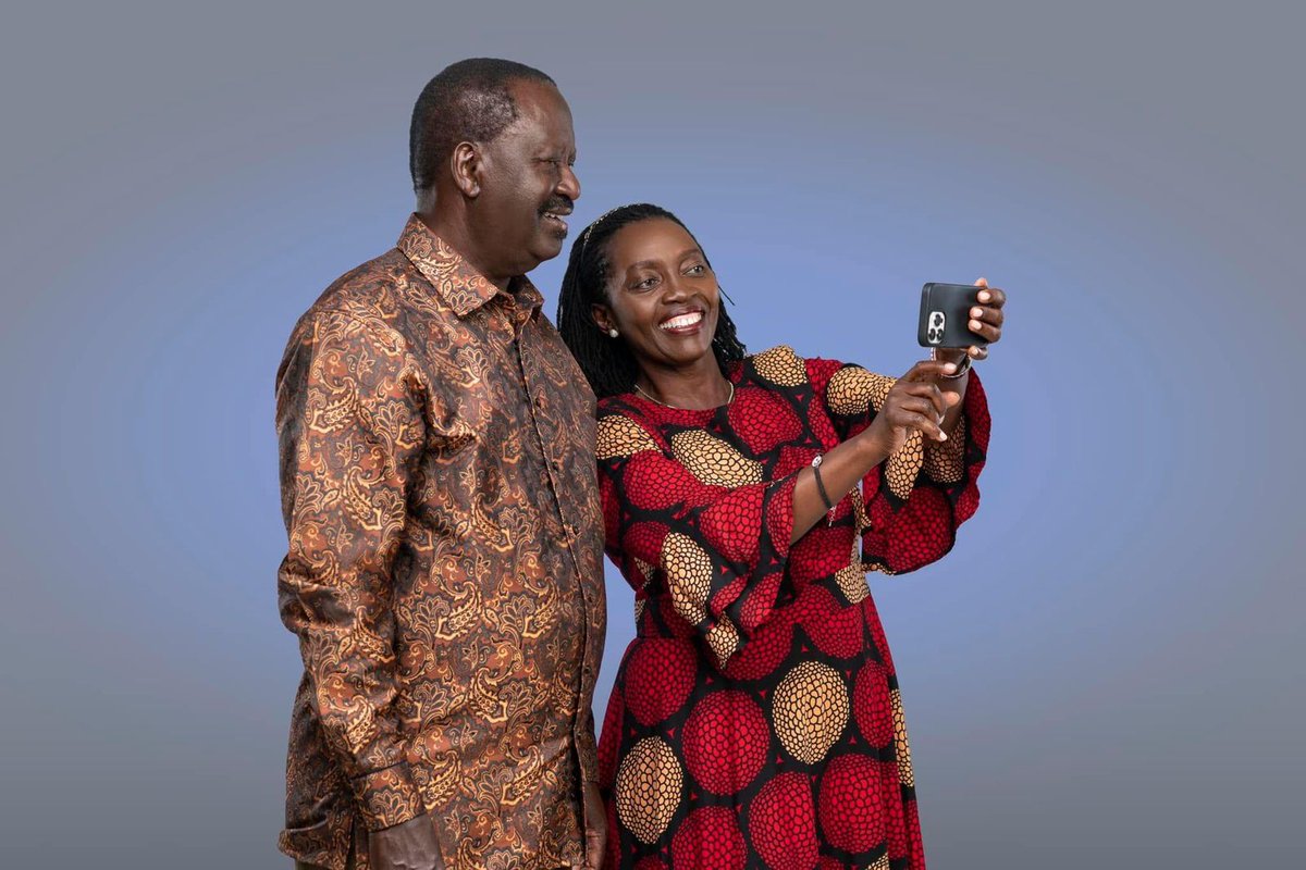We are safe with #BabaNaMartha! <a href="/RailaOdinga/">Raila Odinga</a>
<a href="/MarthaKarua/">Martha Karua</a>
#Inawezekana
#AzimioLaUmoja
#BabaThe5th