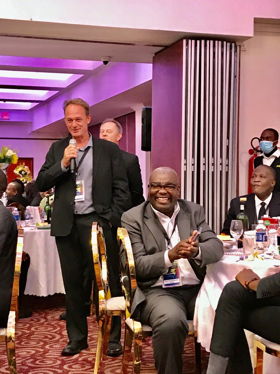 PirjoSuomela's tweet photo. Finnfund and Nokia with Hon. Minister of Technology and Science of Zambia Felix Mutati during this week's EU-Zambia Economic Forum #EUZEF @Finnfund https://t.co/3BdrVWq2QV