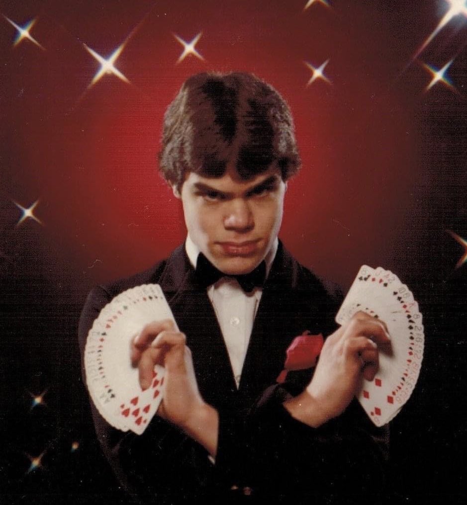 intervalmagic's tweet photo. Clearly trying to be #ChanningPollock. #cardfans https://t.co/1saSPbG0qF