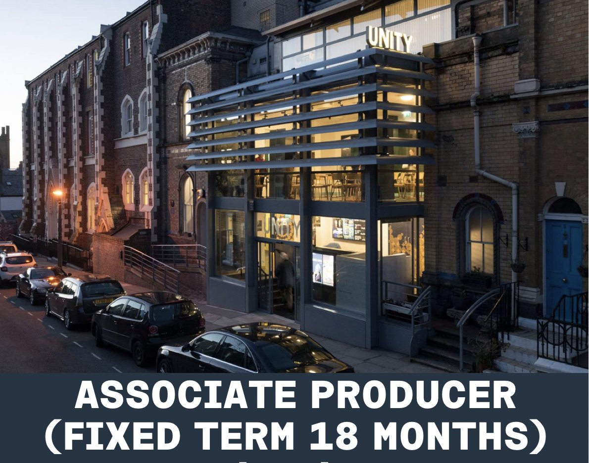 WORK WITH US 

Could you be our next Associate Producer? 

It is coming to the end of the brilliant <a href="/KirstenPR/">KirstenPR</a>'s placement, this unique opportunity is made possible with support from #EsmeeFairbairnFoundation

For more information follow the link

ow.ly/5klo50JcUTW