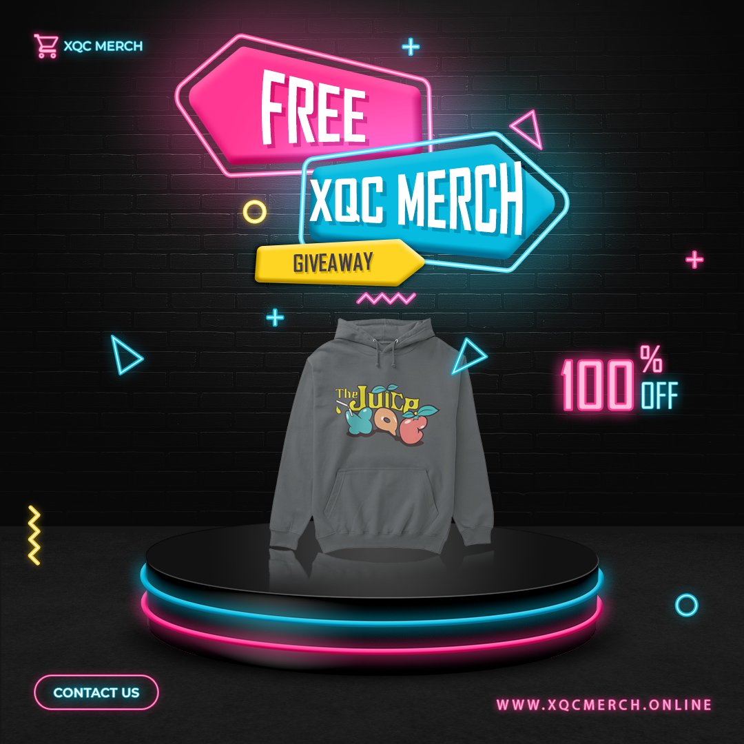 The juice xQc (xQc_merch) / Twitter