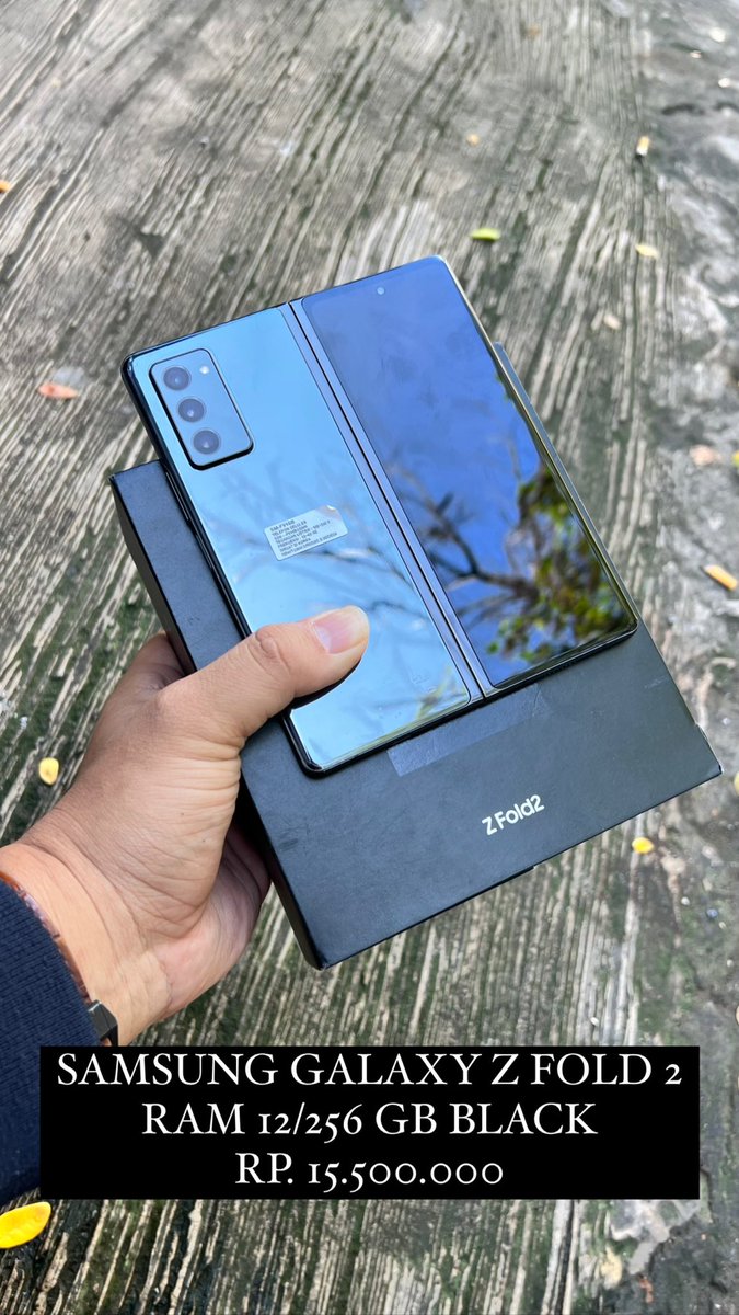 Wts
Samsung galaxy z fold 2 256 Gb resmi sein
