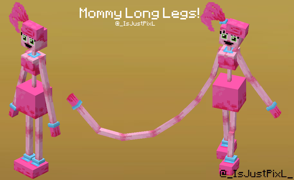 Baixe Mod Mommy Long Legs Minecraft no PC