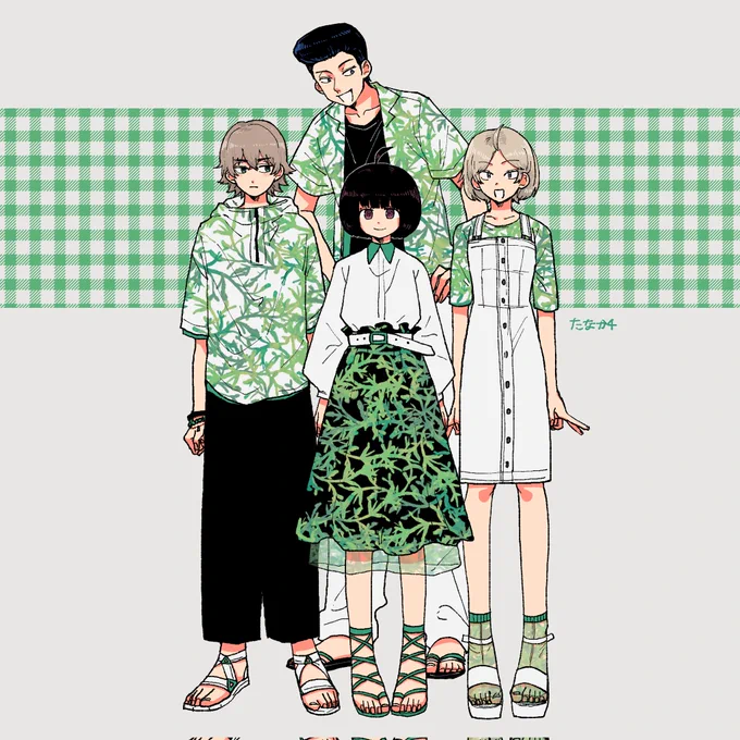 お題箱より【14歳スナイパートリオ&当真】 