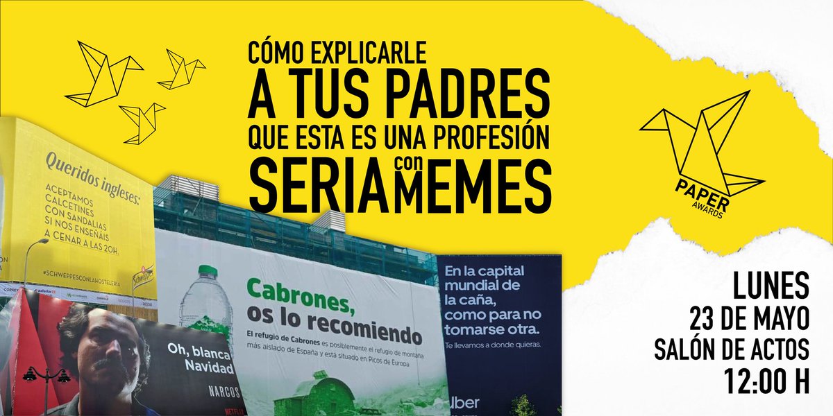 SAVE THE DATE 🗓
Lunes 23/05 a las 12:00.
¿Nos vemos?