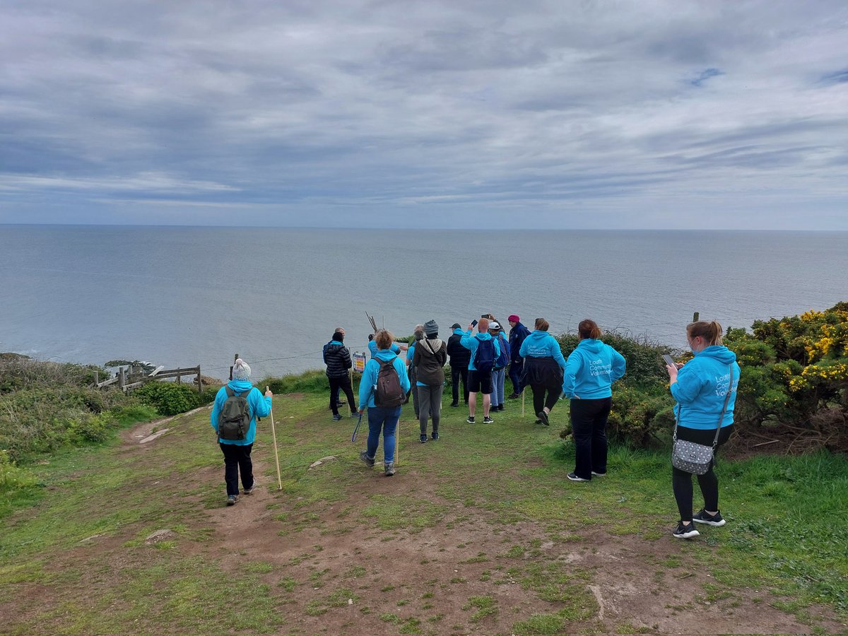 volunteerlouth's tweet image. Brendan McSherry @louthcoco Heritage officer leading our #LouthCommunityVolunteers to Clogherhead for some #BrackenBashing