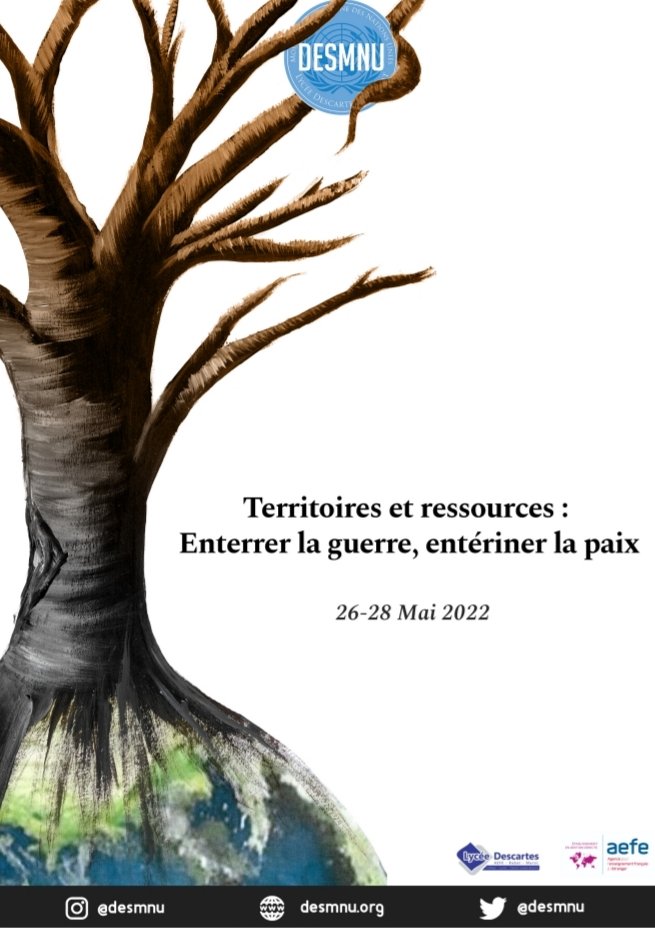 Lycee_Descartes's tweet photo. Début jeudi 26 du DESMNU, modèle des Nations Unies où pendant 3 journées de débats intenses nos élèves se mettent dans la peau des diplomates de New York et tentent d’apporter des solutions aux problèmes sociaux, économiques et politiques qui agitent le monde. @aefeinfo @desmnu https://t.co/sl0tPCQUxJ