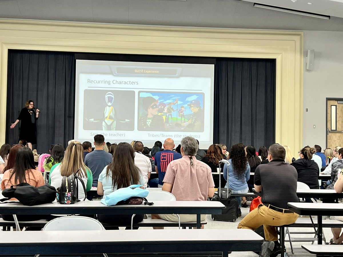 Our ESY and Summer School Teachers engaging in productive struggle with Quest. <a href="/HighgateHuskies/">Highgate Elementary</a>