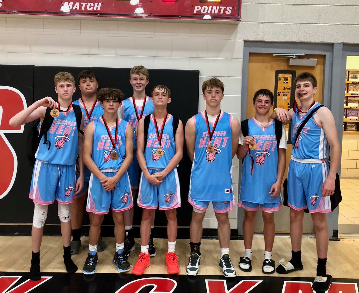 RichmondHeat1's tweet photo. Colonel Classic Champions!  Richmond Heat (Boys) Class of 2026 Great Job Guys and congratulations @tbrewer859 https://t.co/jgWyNluvTd