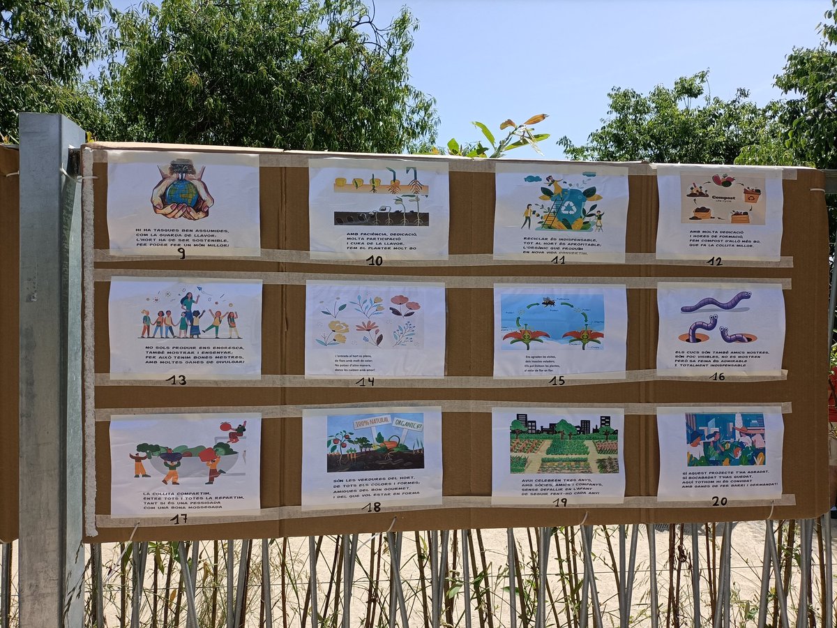 AVVBaixGuinardo's tweet photo. Avui hem acompanyat les companyes de l'Hort Pla i Armengol en el seu tercer aniversari com a #hortcomunitari
Per molts anys més als nostres barris!!
Felicitats per l'organització, moltes famílies n'han sortit molt satisfetes. Fotocall, conta contes, bomba de llavors, ... https://t.co/HqYd38QcDG