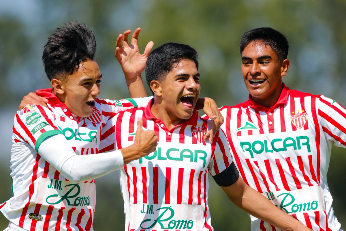 ClubNecaxa's tweet photo. #Sub16 | #NECvsATL | 3-1 | #Semifinales | ¡Los Rayos #Sub16 están en la Final! 💪

#ContiGoNecaxa ⚡ https://t.co/9IIp7hjO6g