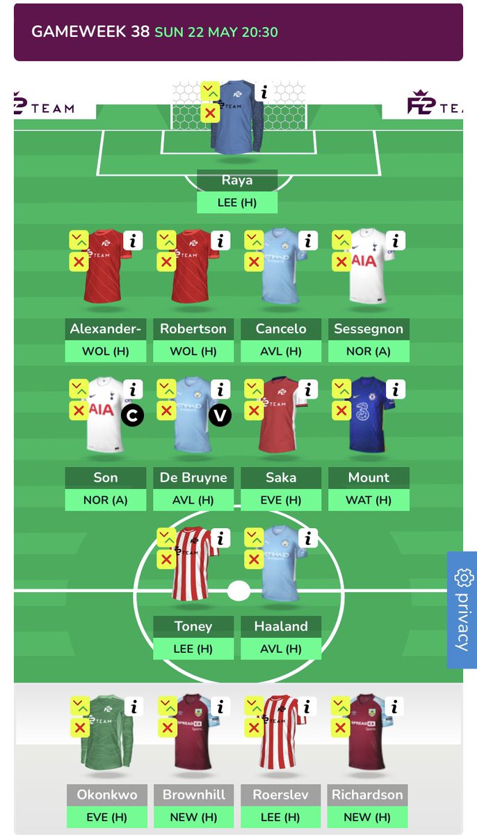 FPL_Toni's tweet photo. If I had a FH left, I would pick this team. ๐ https://t.co/HWvo8eBiDs
