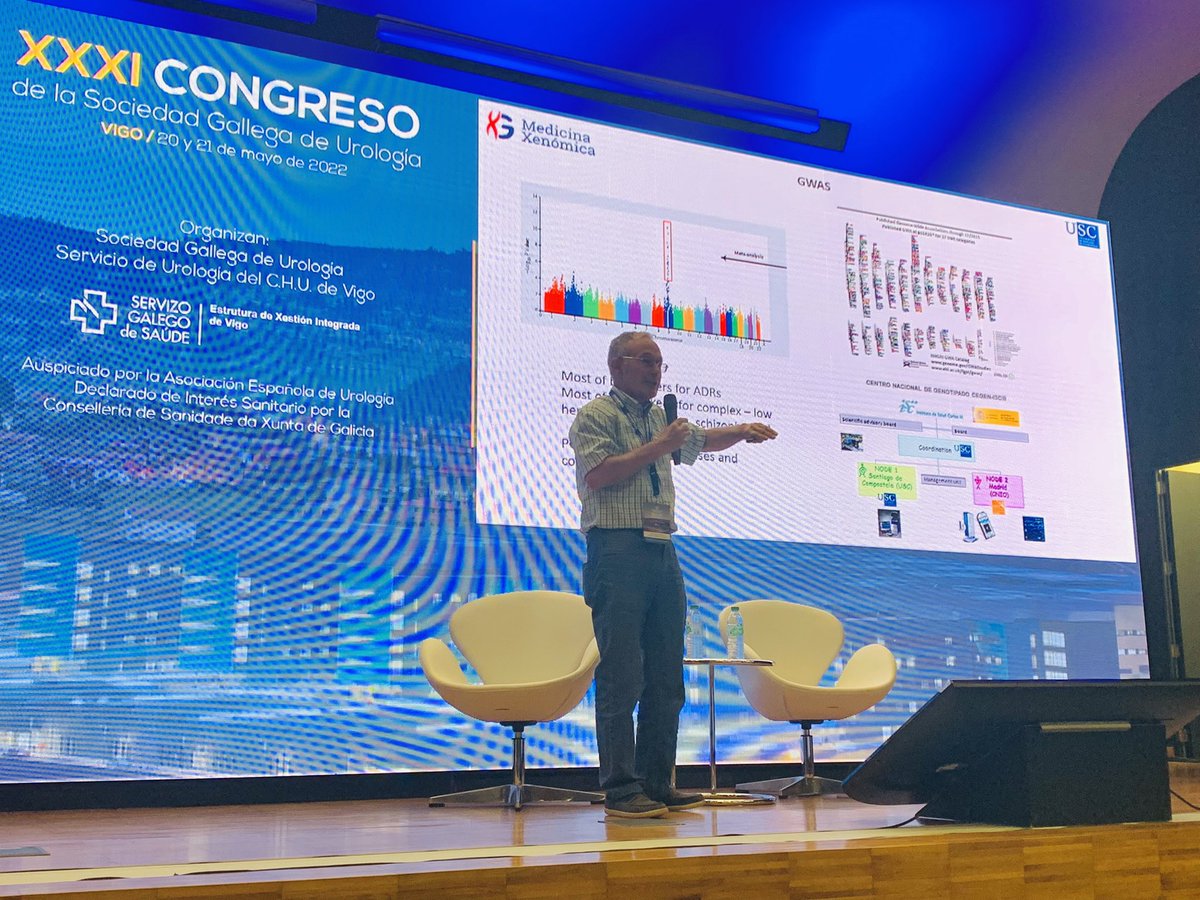 Broche de oro para nuestro Congreso Anual: el Profesor Angel #Carracedo nos explica las implicaciones de la <a href="/xenomica/">Medicina Xenómica</a> en el futuro de la medicina personalizada y la #urologia.
Ha sido un auténtico lujo.

Next stop: XXIII Jornadas Quirúrgicas