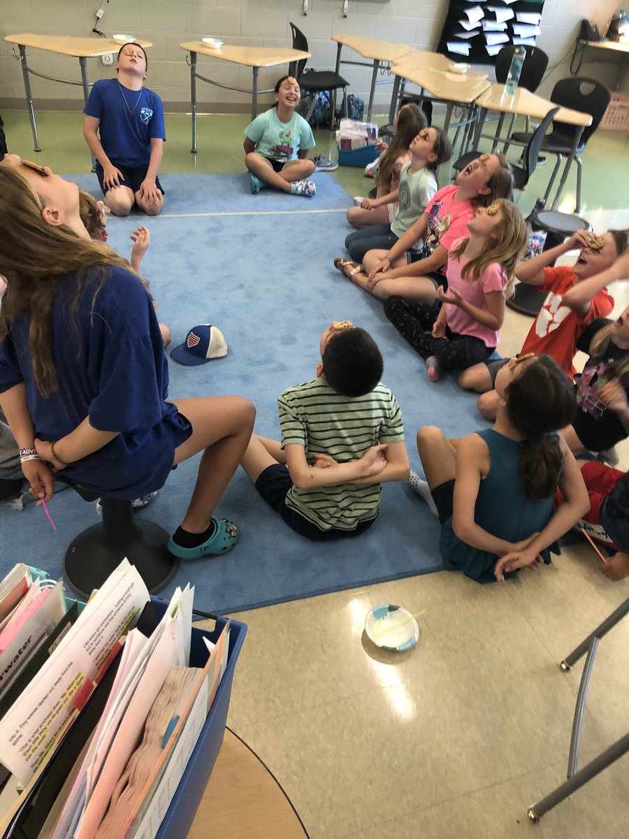 Yesterday we celebrated the end of state testing with STEM and cookie face challenges! #FunFriday Some days you have to celebrate the work and effort with new experiences.