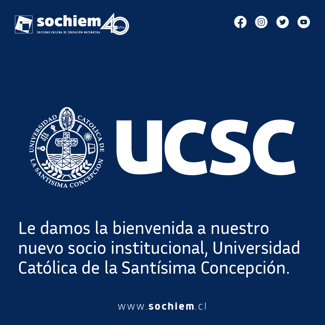 Sociedad Chilena de Educación Matemática, Sochiem tweet media