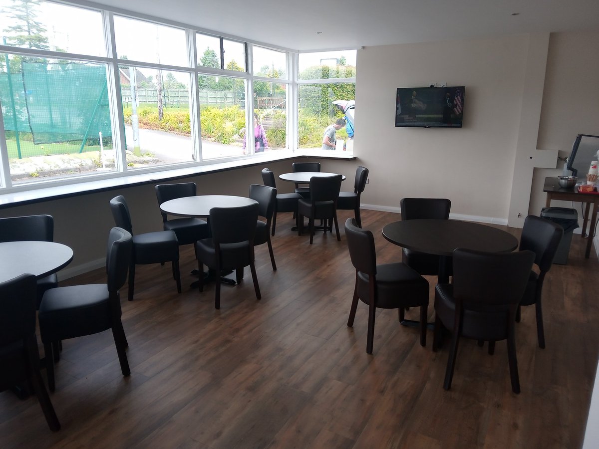 The club lounge is now open after a full refurb.  Come and enjoy a drink the next time your visit. ☕🍺🍷