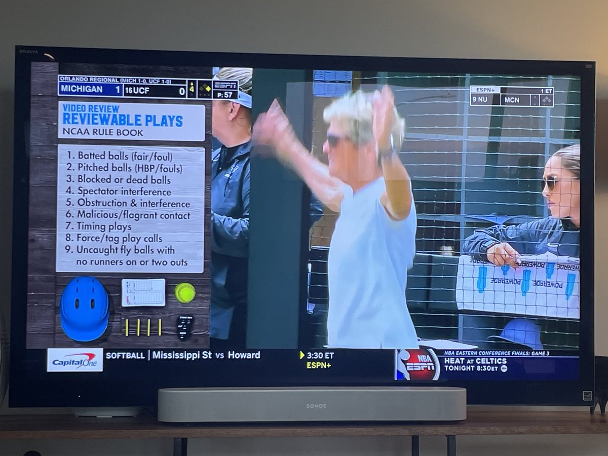 csdavie's tweet image. Missing ⁦@UMCoachHutch⁩ ⁦@btholl⁩ and ⁦@CoachBrundage⁩ while watching ⁦@umichsoftball⁩ show ‘em how it’s done in the ⁦@NCAASoftball⁩ Regionals! Go Blue! 〽️