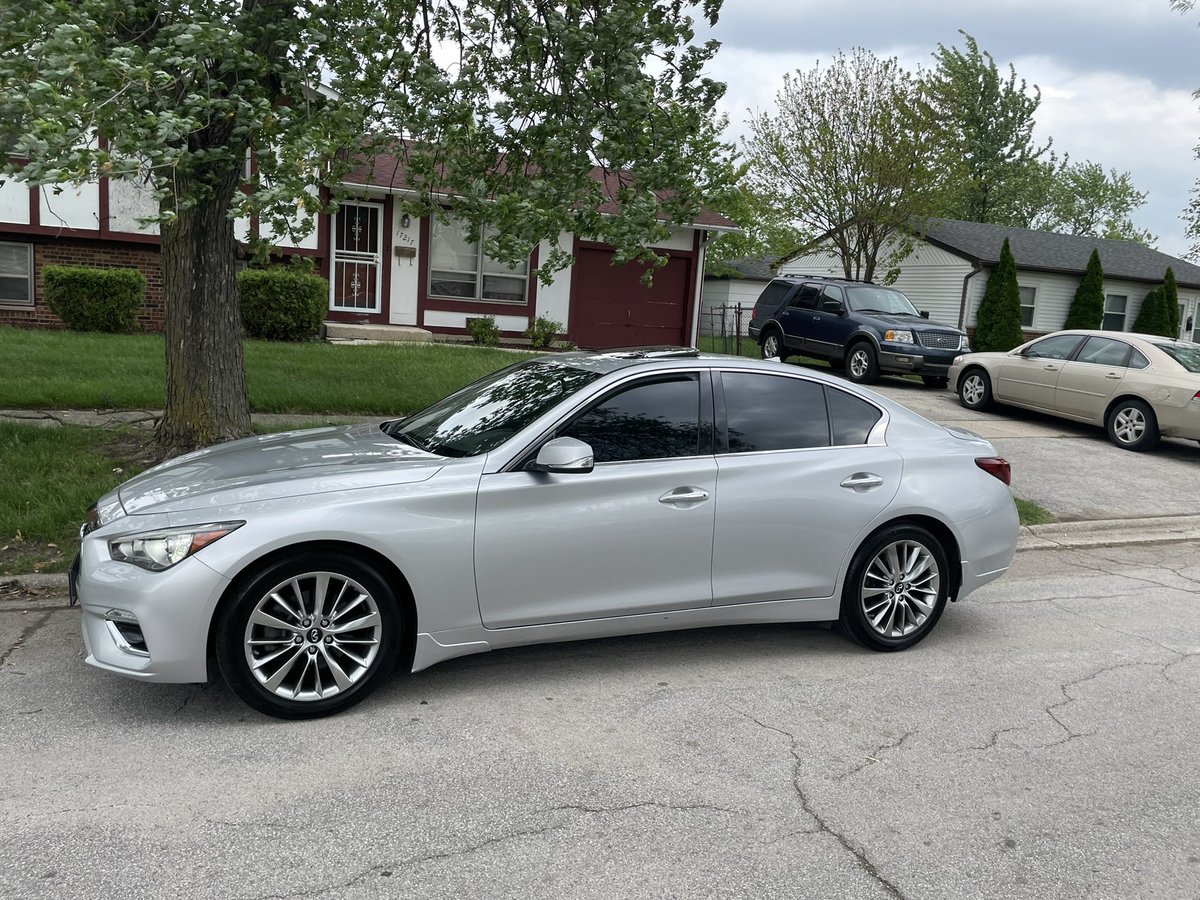 _HighwayDiesel_'s tweet photo. Finally an Infiniti owner. Twin turbo V6 🏎🤪 #Infinitiq50 #infinitigang https://t.co/4nMjENMKel