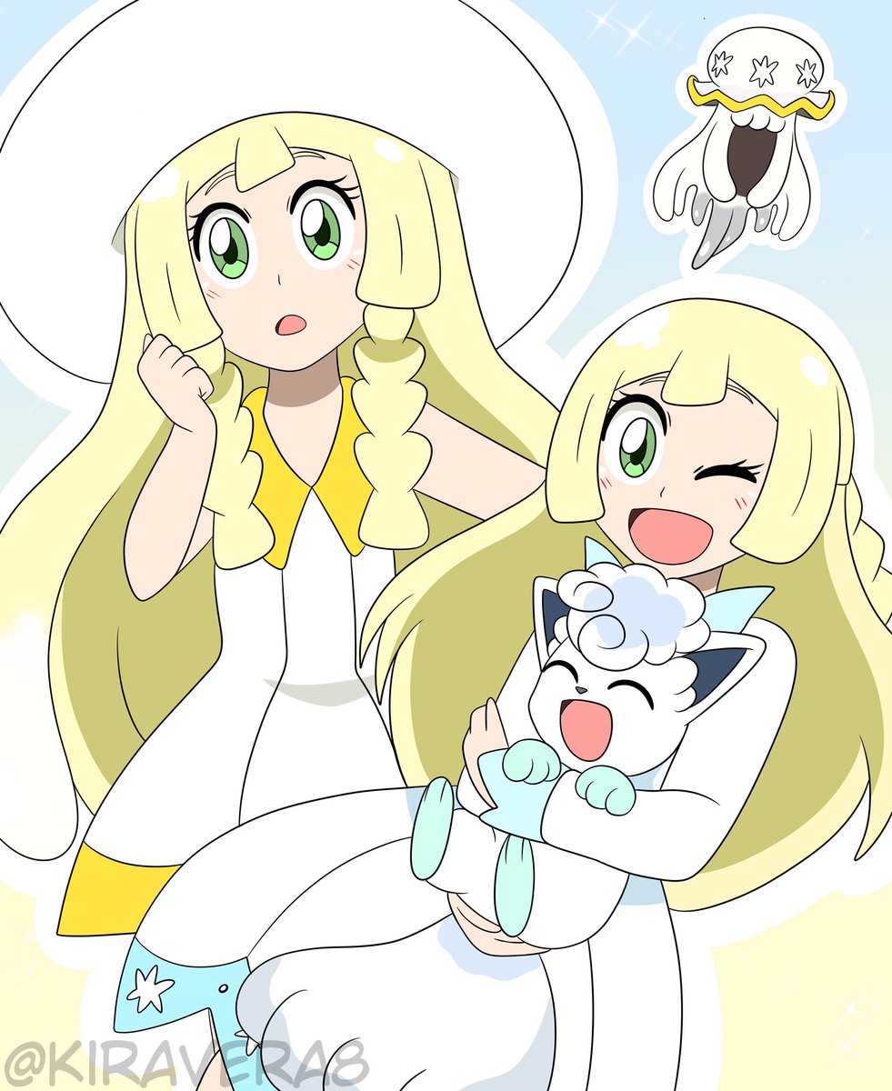 Kira (◕ᴥ◕)✨@Paldea! on X: this shiny Nihilego-Lillie is so cute!✨ #anipoke   / X