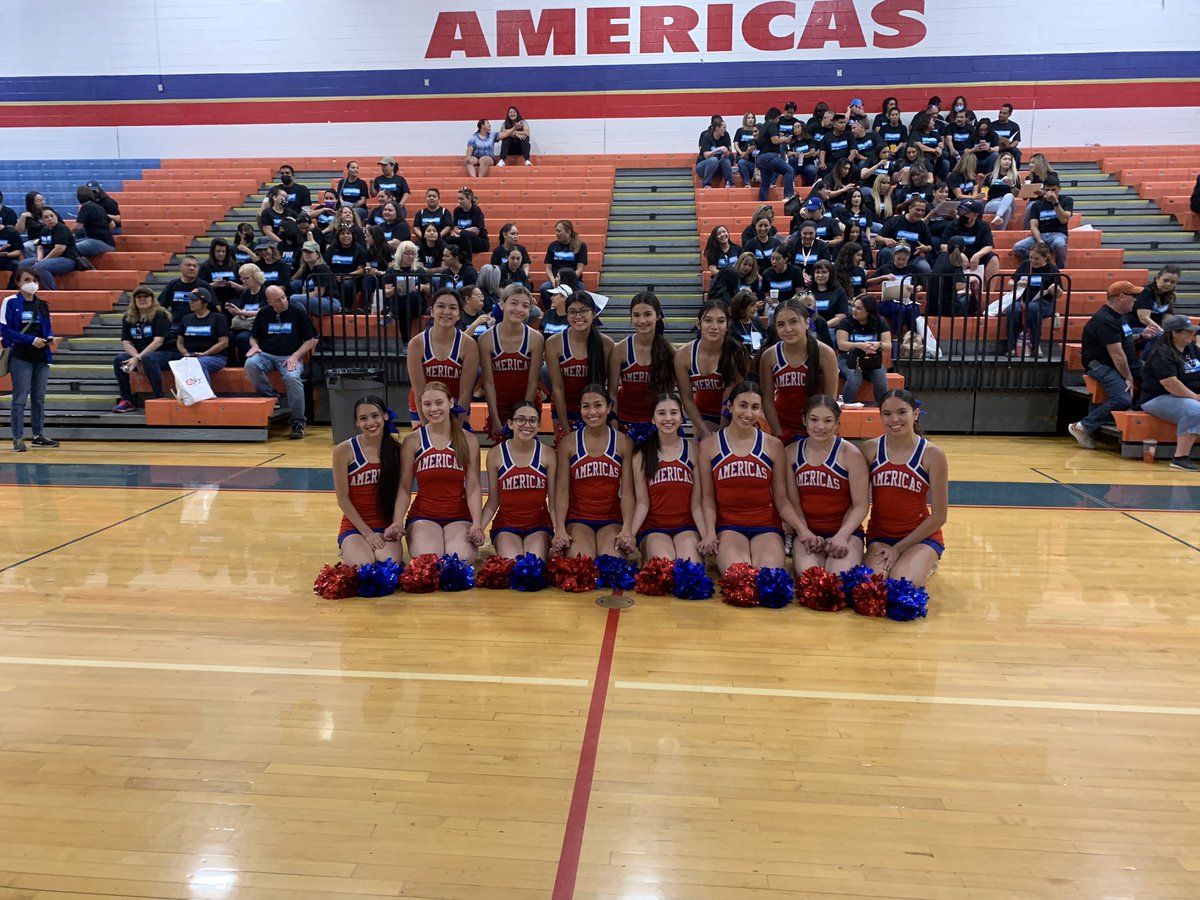 AHS cheer supporting our feeder pattern Faculty, Staff, and Administration, as they begin their                      #Seizeyouropportunity walk to promote all the amazing things that #TeamSISD has to offer.