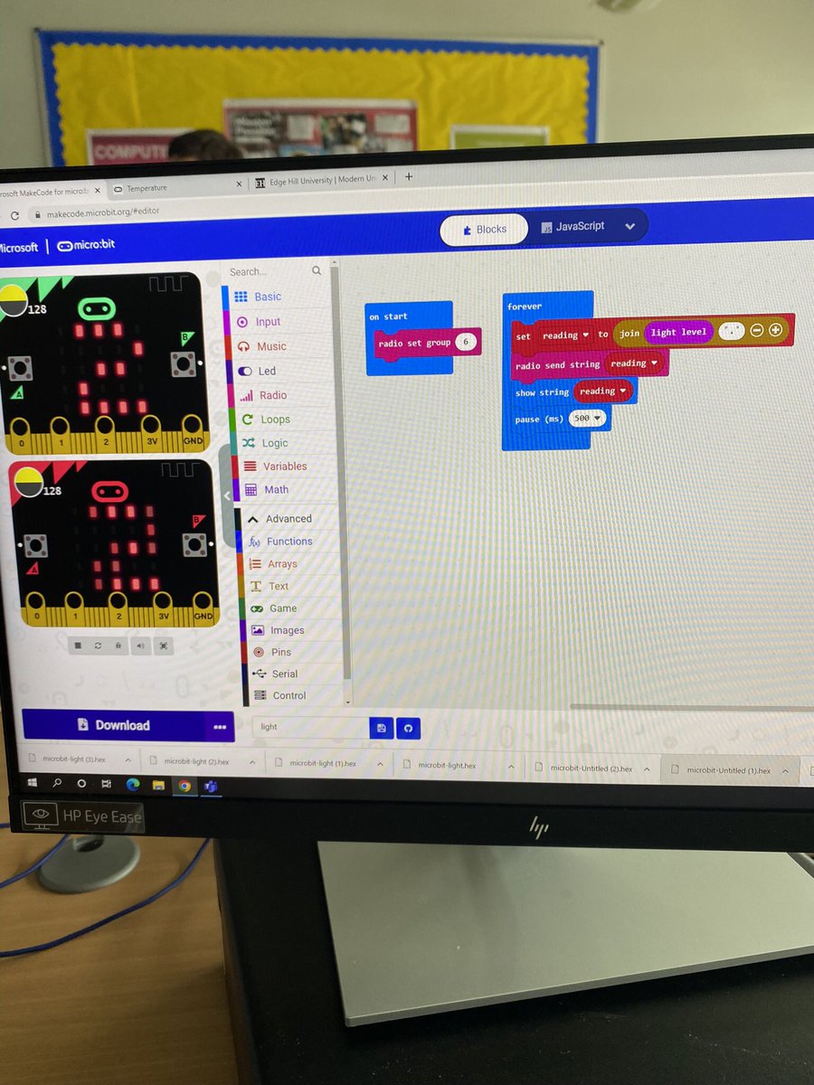 boxerright's tweet image. Excellent workshop on the incredible capabilities of Micro:bits and how they can be used effectively to support collecting data in science. So many opportunities to deliver purposeful leaning on a budget! @lynne_blair13 @Activ8Thinking #ehcomputing