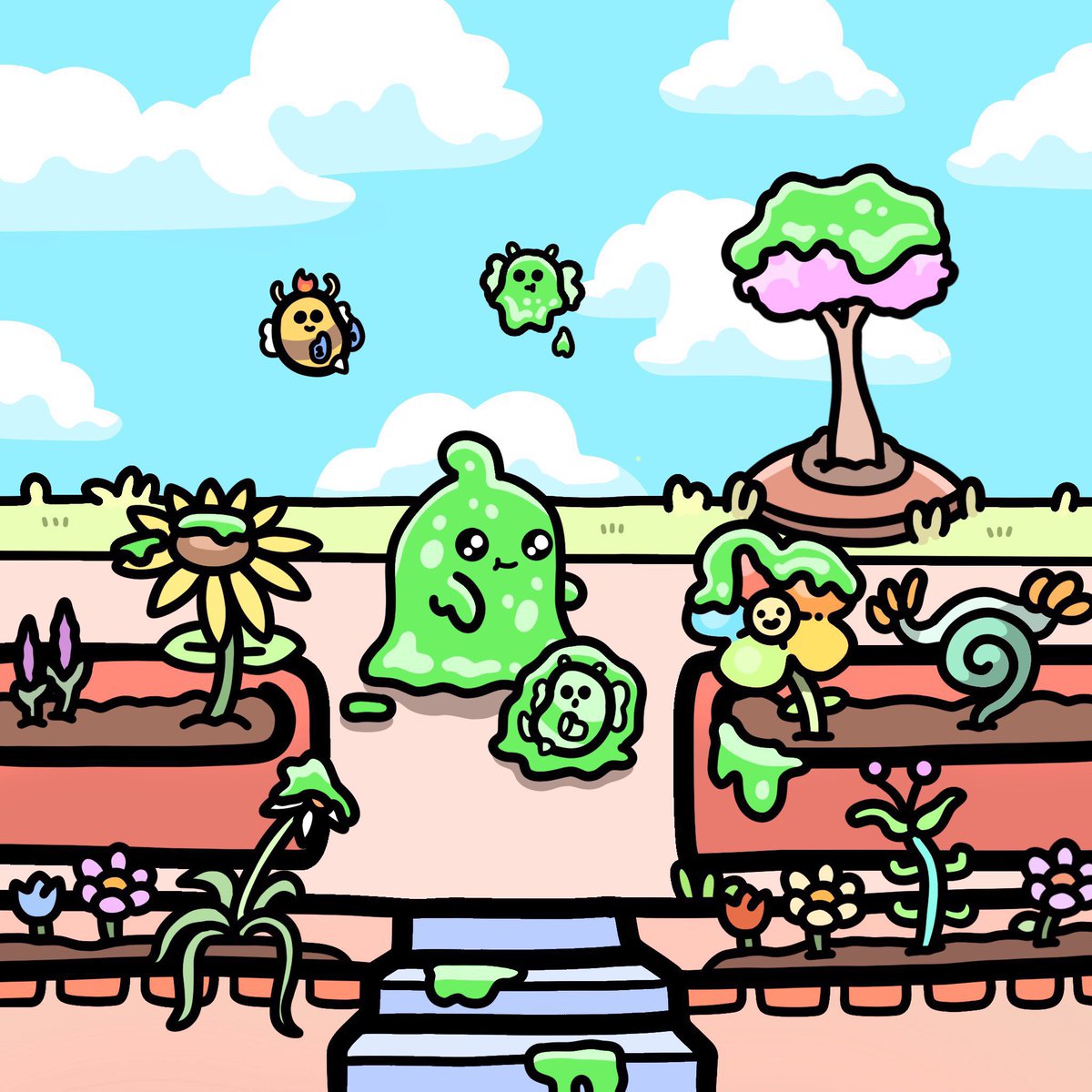 Slime Factory (@slimefactorynft) on Twitter photo Slime Factory x Bumble Beens 🐝✳️
We’re excited to share 10 WL spots from <a href="/bumblebeenies/">Bumble Beens 🐝 MINT LIVE</a> with our Slimes!
To enter this giveaway:
⬇️ Follow
<a href="/SlimeFactoryNFT/">Slime Factory</a> & <a href="/bumblebeenies/">Bumble Beens 🐝 MINT LIVE</a>
▶️ Like & Retweet
▶️ Tag a friend and tell us your favorite type of flower! 🌼
🐝 24 hours to win! Slime Factory x Bumble Beens 🐝✳️
We’re excited to share 10 WL spots from <a href="/bumblebeenies/">Bumble Beens 🐝 MINT LIVE</a> with our Slimes!
To enter this giveaway:
⬇️ Follow
<a href="/SlimeFactoryNFT/">Slime Factory</a> & <a href="/bumblebeenies/">Bumble Beens 🐝 MINT LIVE</a>
▶️ Like & Retweet
▶️ Tag a friend and tell us your favorite type of flower! 🌼
🐝 24 hours to win!
