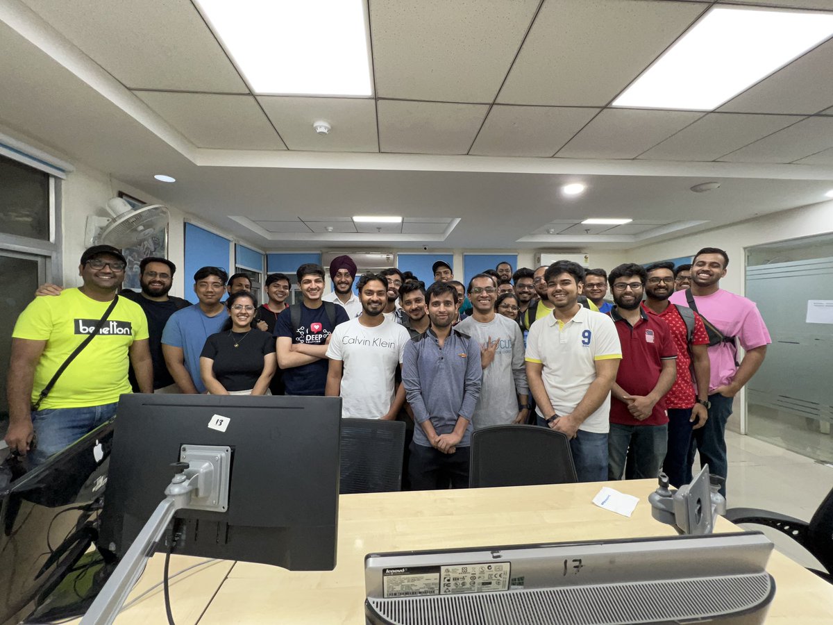 Thank you everyone who joined us today for the meetup. 🔥 It was so good to see and meet you all in-person. 🥂 A special shout-out to our speakers: @MSanKeys963, @pavithraes, @Chetan_Chawla_ and Bibek Joshi. 🎉 See you again next month! PS. If you’d like to volunteer, DM us.