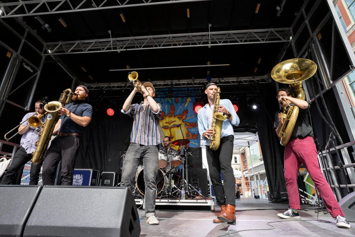 SunfestLDN's tweet photo. ☀️ WHAT A DAY! ☀️

Friday sure was a party on Dundas Place - Day 1 of @HomeCountyFest and #TDSunfest’s Summer Festivals' #BLOCKPARTY sure didn't disappoint!

📷 Neo Image Creations https://t.co/BEcVuePjV9