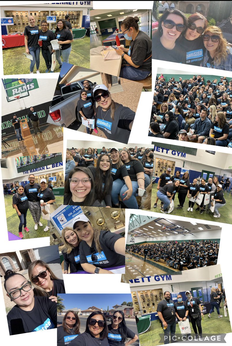 Great morning to seize your opportunity! We showed up and showed out! Thank you Montwood HS for taking such good care of us. #SeizeYourOpportunity #TEAMSISD