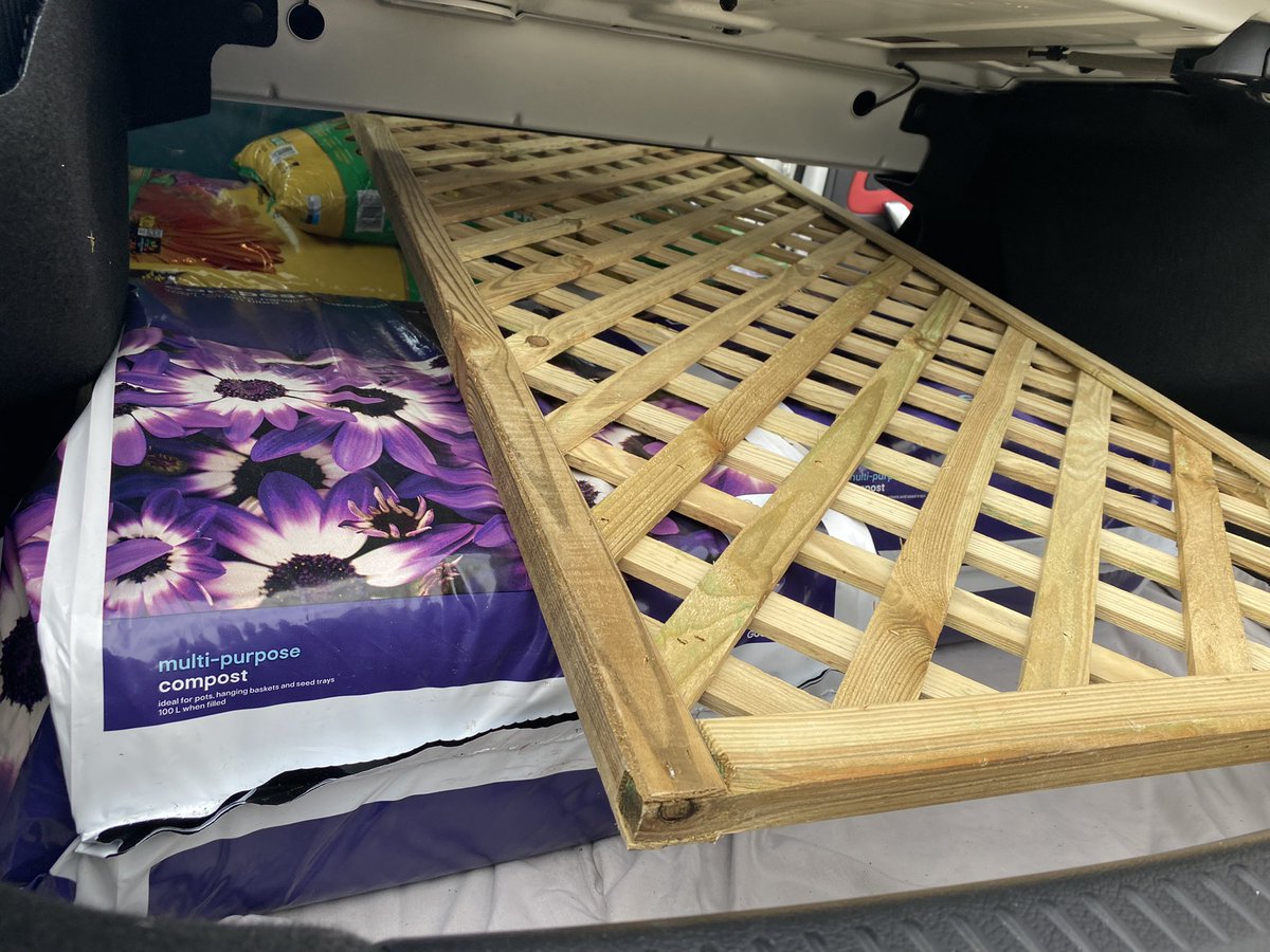 acserrao76's tweet photo. I am so in trouble I promised @katrina_nunn I wouldn’t use the car for any #DIYW ♿️ projects or loading it up with anything heavy 🤦🏽♀️ https://t.co/QDPHy6y2k9