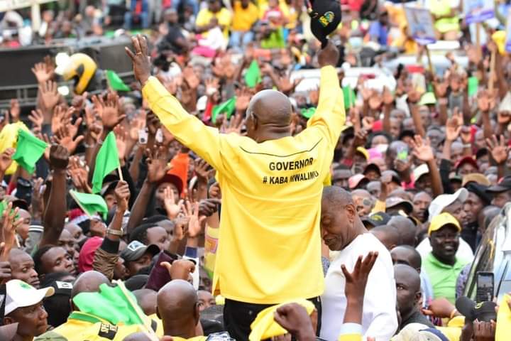 GovernorKahiga's tweet photo. Thank you my people from Gatitu and Nyeri town for the warm reception towards the Kenya Kwanza team led by our 5th President H.E @WilliamsRuto. 

#kabamwalimu
#Rutoforpresident
#formniUDA
#mpangonibottomup https://t.co/CboINKVGr3