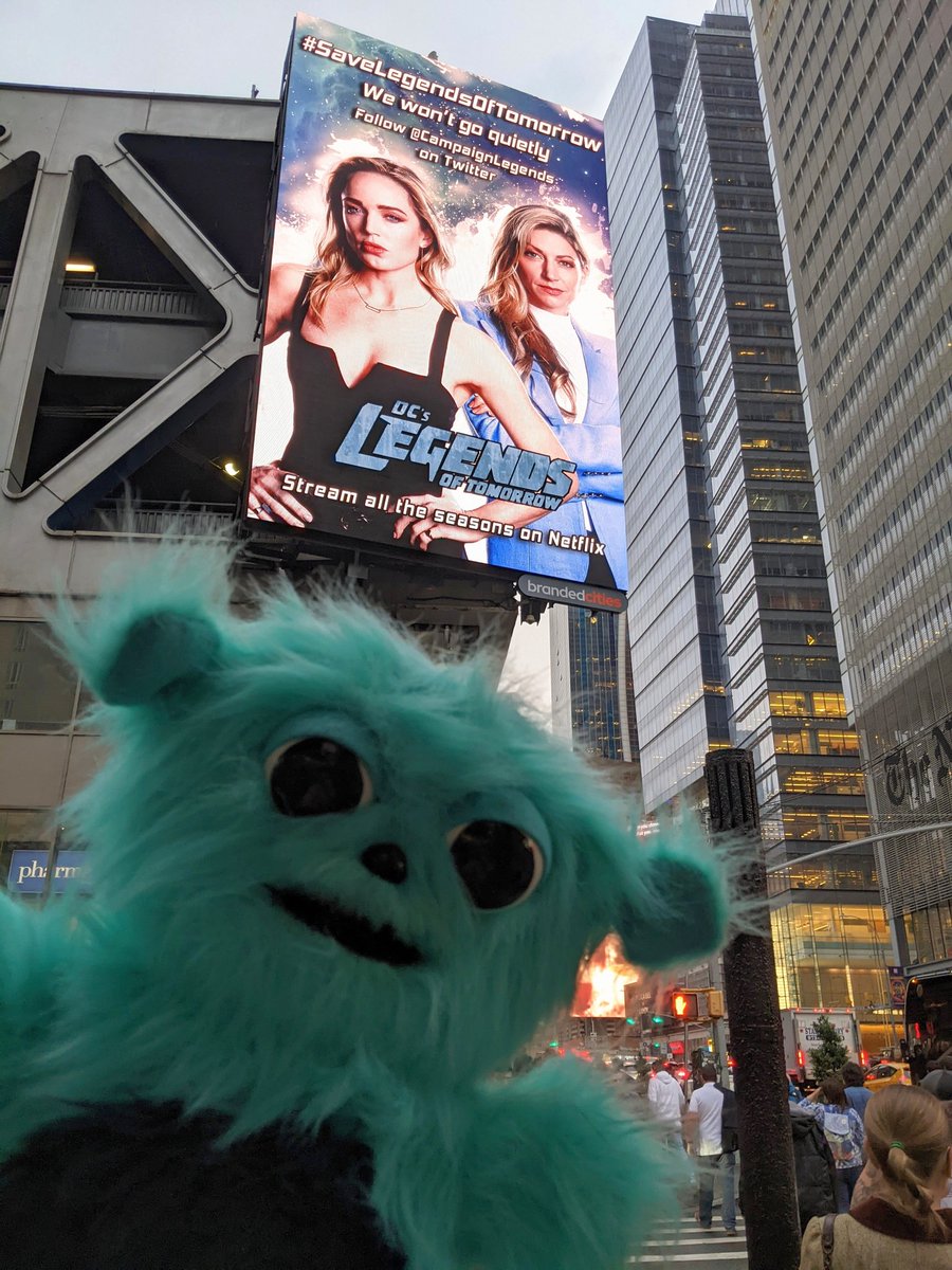 Alison Port (@alison_port) on Twitter photo Visiting the Legend-dary NYC <a href="/CampaignLegends/">Campaign #SaveLegendsOfTomorrow</a> billboard
La-La-Love you!
#SaveLegendsOfTomorrow #Beebo #LegendsOfTomorrow Visiting the Legend-dary NYC <a href="/CampaignLegends/">Campaign #SaveLegendsOfTomorrow</a> billboard
La-La-Love you!
#SaveLegendsOfTomorrow #Beebo #LegendsOfTomorrow