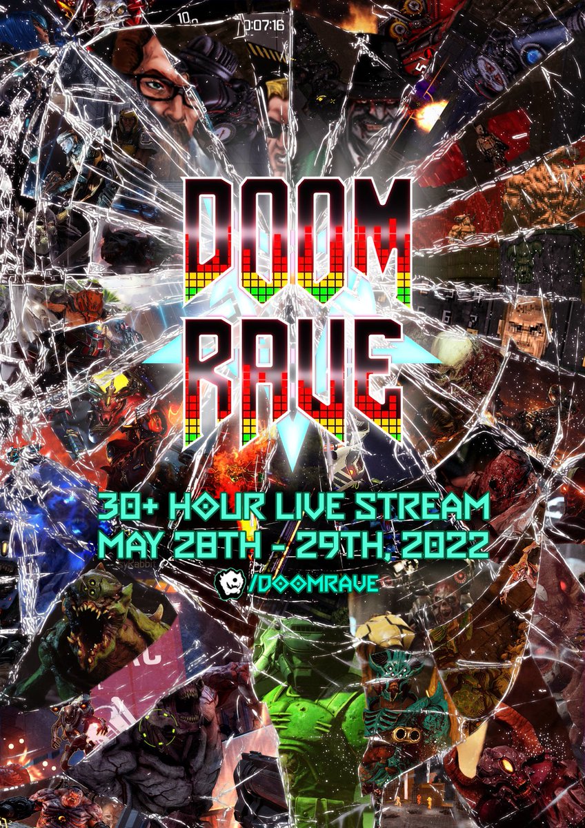 maestrosdeldoom's tweet photo. El multiverso de los FPS se HA ROTO.

El evento FPS del verano llega en el 28 y 29 de mayo: Doom Rave. Sigue a: https://t.co/rzCRzFdBbg

#doom #doom2016 #doometernal #battlemode #maestrosdeldoomlatam #latenightfragz #doomrave https://t.co/nAjtjIF3Uj