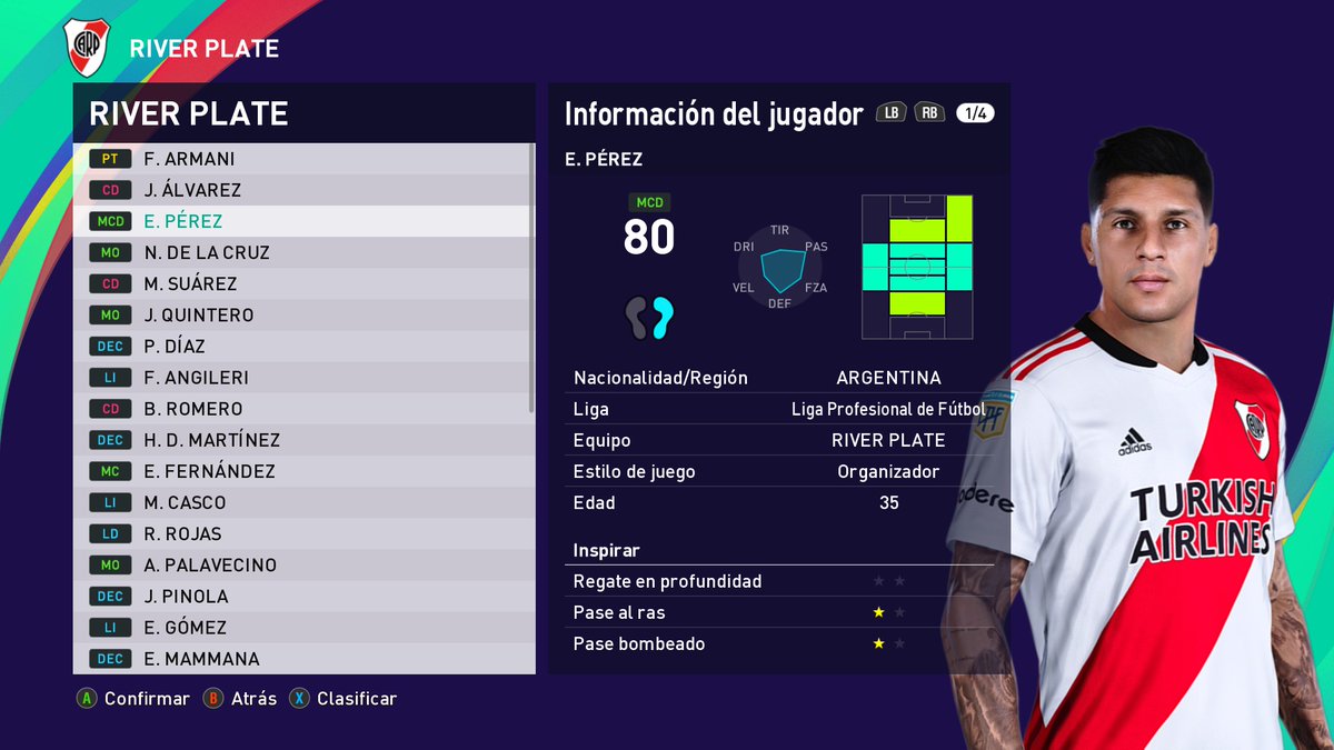 LatinPatch's tweet photo. Enzo Perez - River Plate

♥ Face Update - Solo en LatinPatch ♥

@RiverPlateGames @RiverPlate @EditemosPES #PES #PES2021 #RiverPlate #Libertadores #enzoperez #perez #facemaker #River https://t.co/OD5fjtZD2o