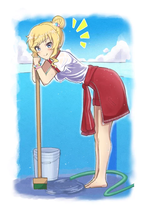 前に描いたこの唯ちゃんめっちゃ好き 