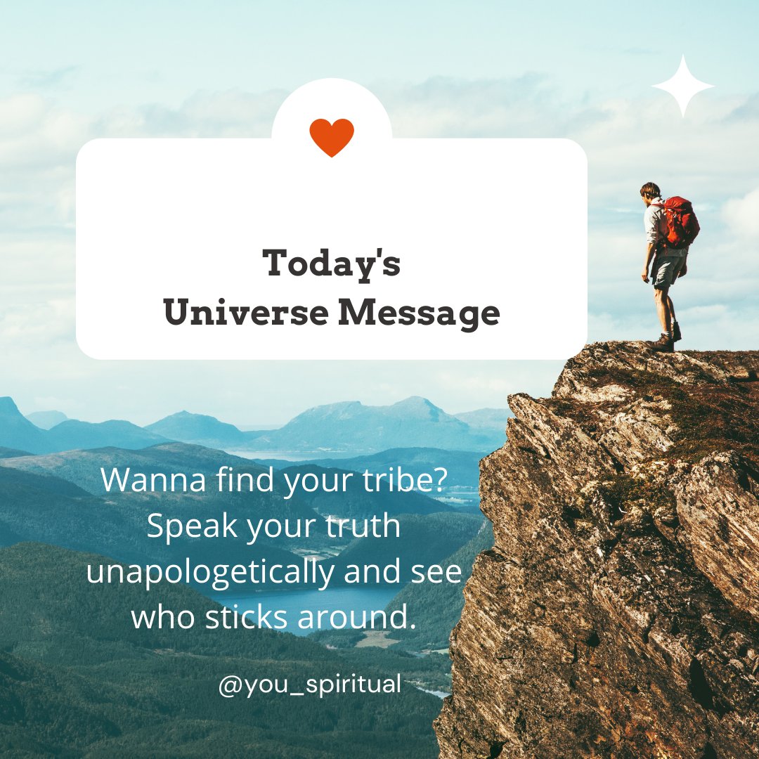 annemarie_coach's tweet photo. Type "Yes" if you agree it.
#Spiritual #universe #Today #spiritualawakening #Tribe #community #manifesting https://t.co/Q2lRzT4GJk