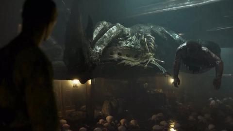 levmauc's tweet photo. Sensacional capítulo de David Fincher para LOVE, DEATH &amp; ROBOTS con Bad Travelling. Un ejercicio claustrofóbico, violento y oscuro con monstruos marinos que recuerda al universo de Lovecraft. Ahora solo pedimos que haga Mindhunter. https://t.co/1X2qDxyM6t