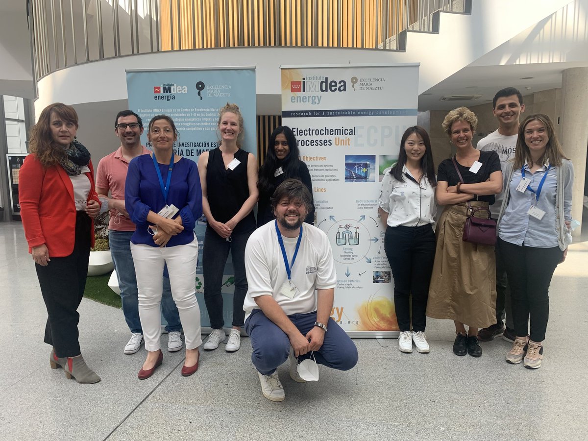 Despite the heatwave in Madrid, a breath of fresh air with our #LightCap general assembly, and the cross-functional #MEET Symposium on Materials for Emerging Energies Technologies @IMDEAEnergia. It's always proactive to meet <a href="/hysolchem/">Hysolchem</a> <a href="/electrointrusi2/">electro-intrusion</a> <a href="/EpiStore_eu/">EpiStore</a>