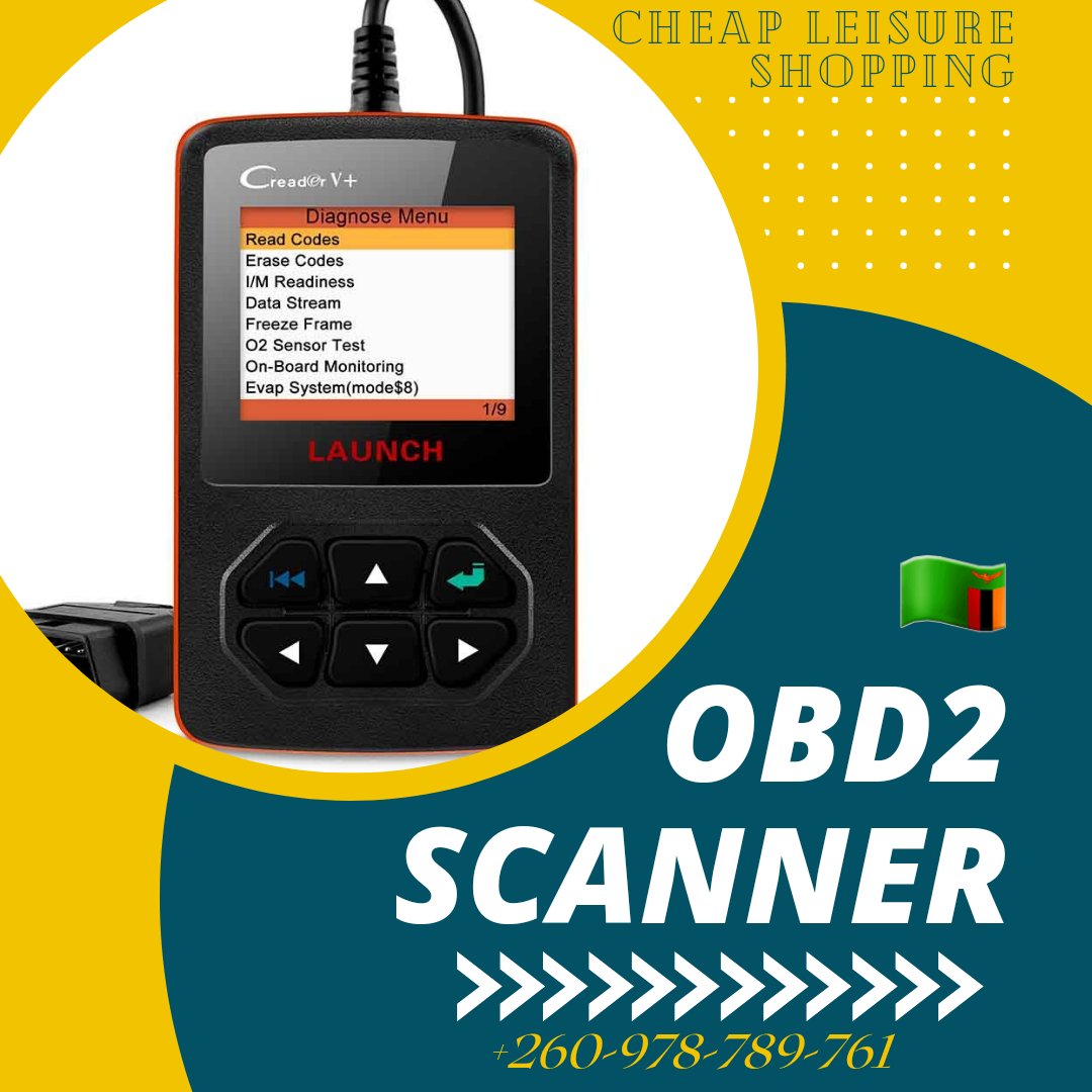 SibisoLuNathan's tweet photo. @DominicMboo_ Vehicle OBD2 Scanner, code reader going at K1,850 https://t.co/6VPd04zreu
