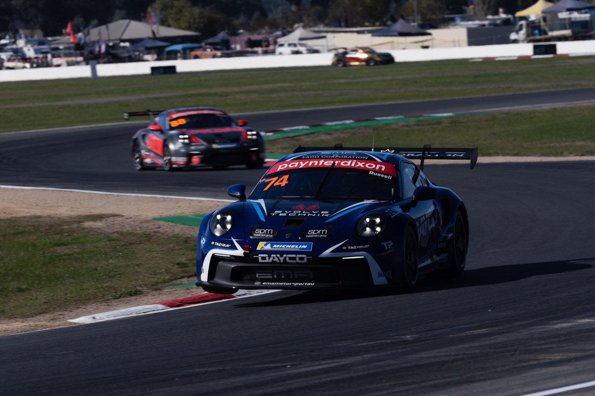 EvolveTechnik's tweet photo. Well done to Dave Russell and the @emamotorsports team for hitting the podium in Race 1 today! ๐ฅ ๐ Now for Sunday!
#porsche #carreracup #carreracupaustralia #porschecarreracup #emamotorsports #dayco #evolvetechnik #winton https://t.co/N4WLGuhsMD